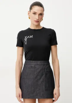 MAX&Co. tricou femei, culoarea negru, 2518971012200 imagine