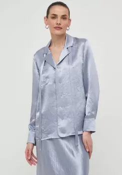 Max Mara Leisure camasa femei, cu guler clasic, regular imagine