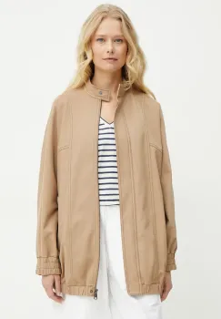Max Mara Leisure geaca culoarea bej, de tranzitie, oversize, 2516911018600 imagine