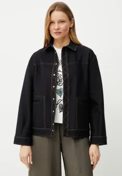 Max Mara Leisure geaca culoarea bleumarin, de tranzitie, 2516911017600 imagine