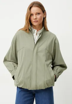 Max Mara Leisure geaca culoarea verde, de tranzitie, oversize, 2516911018600 imagine