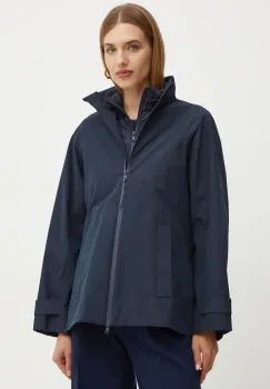 Max Mara Leisure geaca femei, culoarea albastru marin, de tranzitie, 2426036028600 imagine