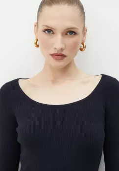 Max Mara Leisure pulover femei, culoarea albastru marin, light, 2426366048600 imagine