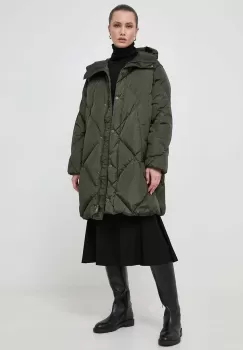 Max Mara Leisure rochie culoarea negru, midi, evazati imagine