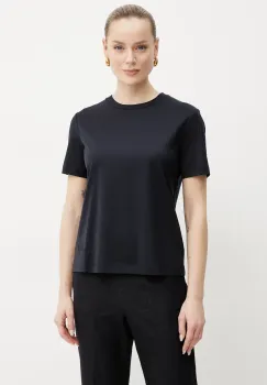Max Mara Leisure tricou femei, culoarea albastru marin, 2516941067600 imagine