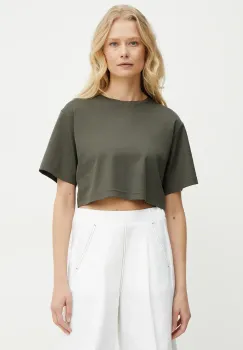 Max Mara Leisure tricou femei, culoarea verde, 2516941098600 imagine