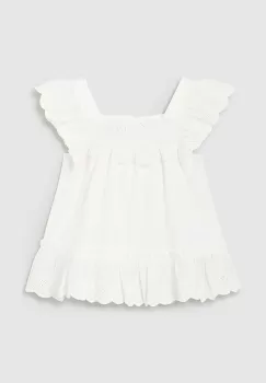 Mayoral bluza bebe culoarea bej, neted imagine