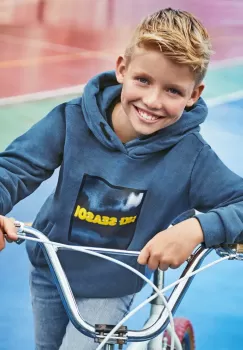 Mayoral bluza copii cu gluga, cu imprimeu imagine