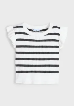 Mayoral bluza copii culoarea alb, neted, 3024 imagine