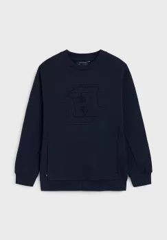 Mayoral bluza copii culoarea albastru marin, cu imprimeu, 7448 imagine