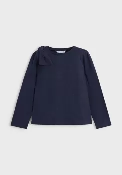 Mayoral bluza copii culoarea albastru marin, neted, 4064 imagine