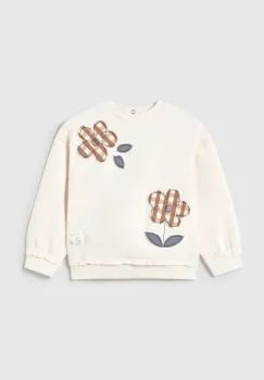 Mayoral bluza copii culoarea bej, cu imprimeu, 1459 imagine