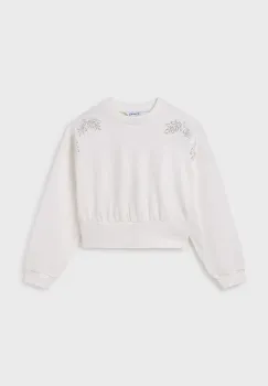 Mayoral bluza copii culoarea bej, cu imprimeu, 6401 imagine