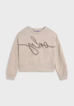 Mayoral bluza copii culoarea bej, cu imprimeu, 7467 imagine