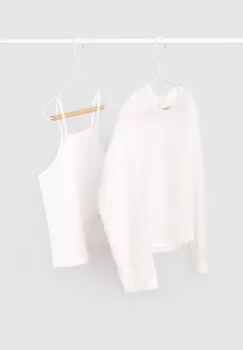 Mayoral bluza copii culoarea bej, neted, 7006 imagine