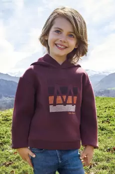 Mayoral bluza copii culoarea bordo, cu imprimeu imagine