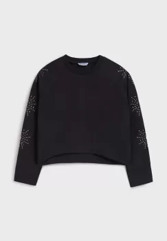 Mayoral bluza copii culoarea negru, cu imprimeu, 7471 imagine