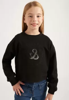 Mayoral bluza copii culoarea negru, cu imprimeu imagine
