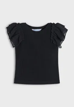 Mayoral bluza copii culoarea negru, neted, 3013 imagine