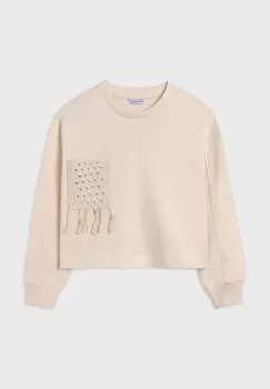 Mayoral bluza copii culoarea portocaliu, cu imprimeu imagine