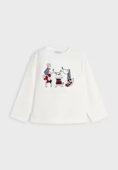 Mayoral bluza copii culoarea rosu, cu imprimeu, 4070 imagine