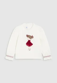Mayoral bluza copii culoarea roz, cu imprimeu, 2048 imagine