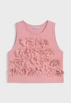 Mayoral bluza copii culoarea roz, cu imprimeu imagine