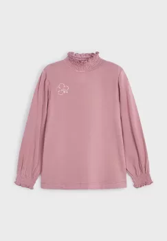 Mayoral bluza copii culoarea roz, neted, 145 imagine