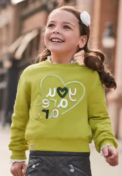 Mayoral bluza copii culoarea verde, cu imprimeu, 4479 imagine