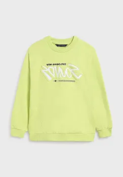Mayoral bluza copii culoarea verde, cu imprimeu, 6483 imagine