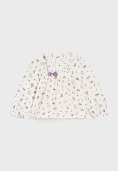 Mayoral bluza de bumbac pentru copii culoarea violet, modelator, 2195 imagine