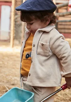 Mayoral camasa bebe culoarea bej, 2105 imagine
