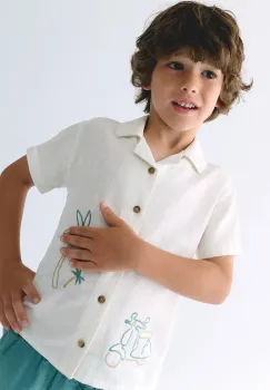Mayoral camasa de bumbac pentru copii imagine