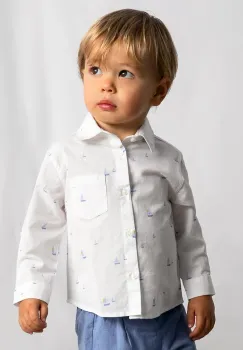 Mayoral camasa de in pentru copii imagine