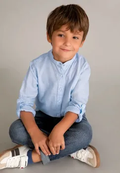 Mayoral camasa de in pentru copii imagine
