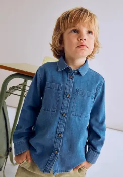Mayoral camasa din denim pentru copii 4126 imagine