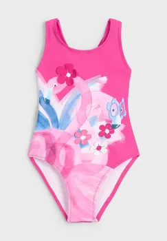 Mayoral costum de baie dintr-o bucata pentru copii culoarea roz, 3717 imagine