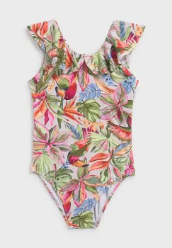 Mayoral costum de baie dintr-o bucata pentru copii culoarea roz, 6770 imagine