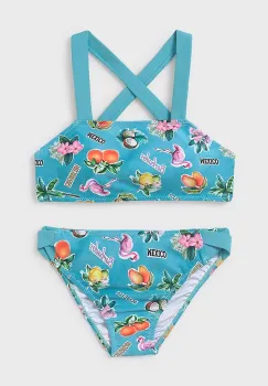 Mayoral costum de baie pentru copii din doua piese culoarea turcoaz, 6768 imagine