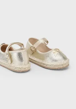 Mayoral espadrile pentru copii culoarea auriu, 41642 imagine