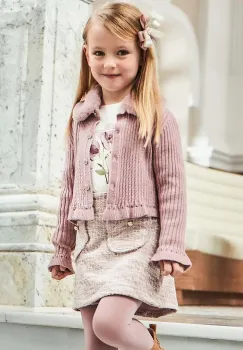 Mayoral fusta-pantaloni pentru copii culoarea roz, mini, drept, 4908 imagine