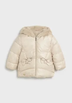 Mayoral geaca bebe culoarea bej, 2435 imagine