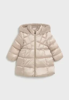 Mayoral geaca bebe culoarea bej, 2436 imagine