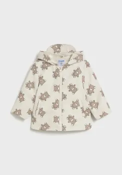 Mayoral geaca bebe culoarea bej, 2439 imagine