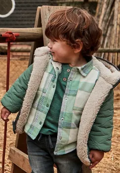 Mayoral geaca bebe culoarea verde, 2104 imagine