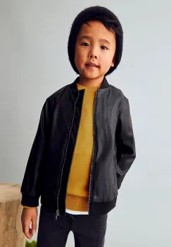 Mayoral geaca bomber culoarea negru, 4413 imagine