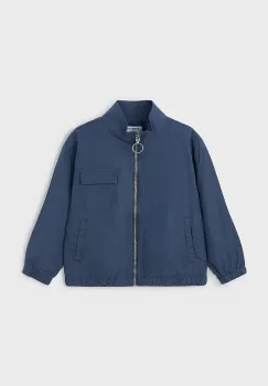Mayoral geaca bomber pentru copii culoarea albastru marin, 3422 imagine