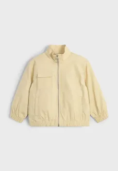 Mayoral geaca bomber pentru copii culoarea bej, 3422 imagine