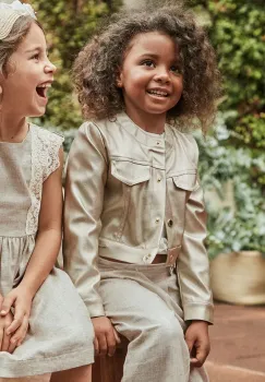 Mayoral geaca copii culoarea bej, 3404 imagine