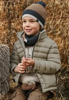 Mayoral geaca copii culoarea bej, 4418 imagine